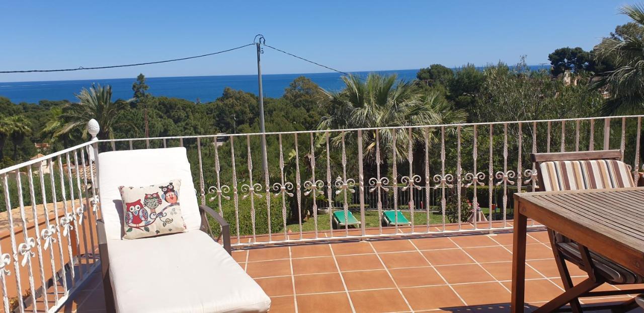 Villa En Denia Con Vistas Al Mediterraneo Екстер'єр фото